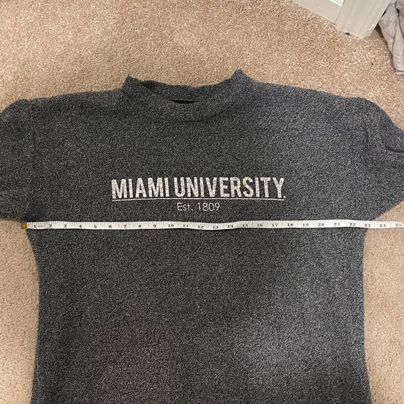 Woolly threads vintage university of Miami sweater - Picture 4 of 6